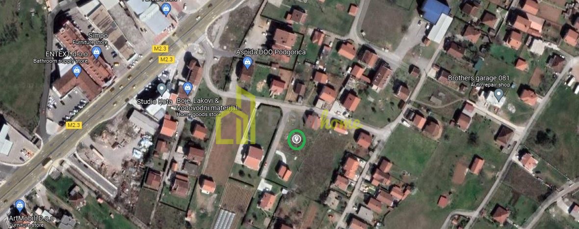 Plac 400m2, Donja Gorica